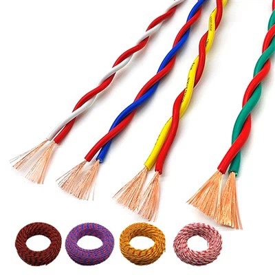 Dviguba susukta viela