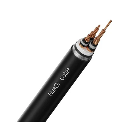 XLPE izoliuotas ir PVC apvalkalas kabelis